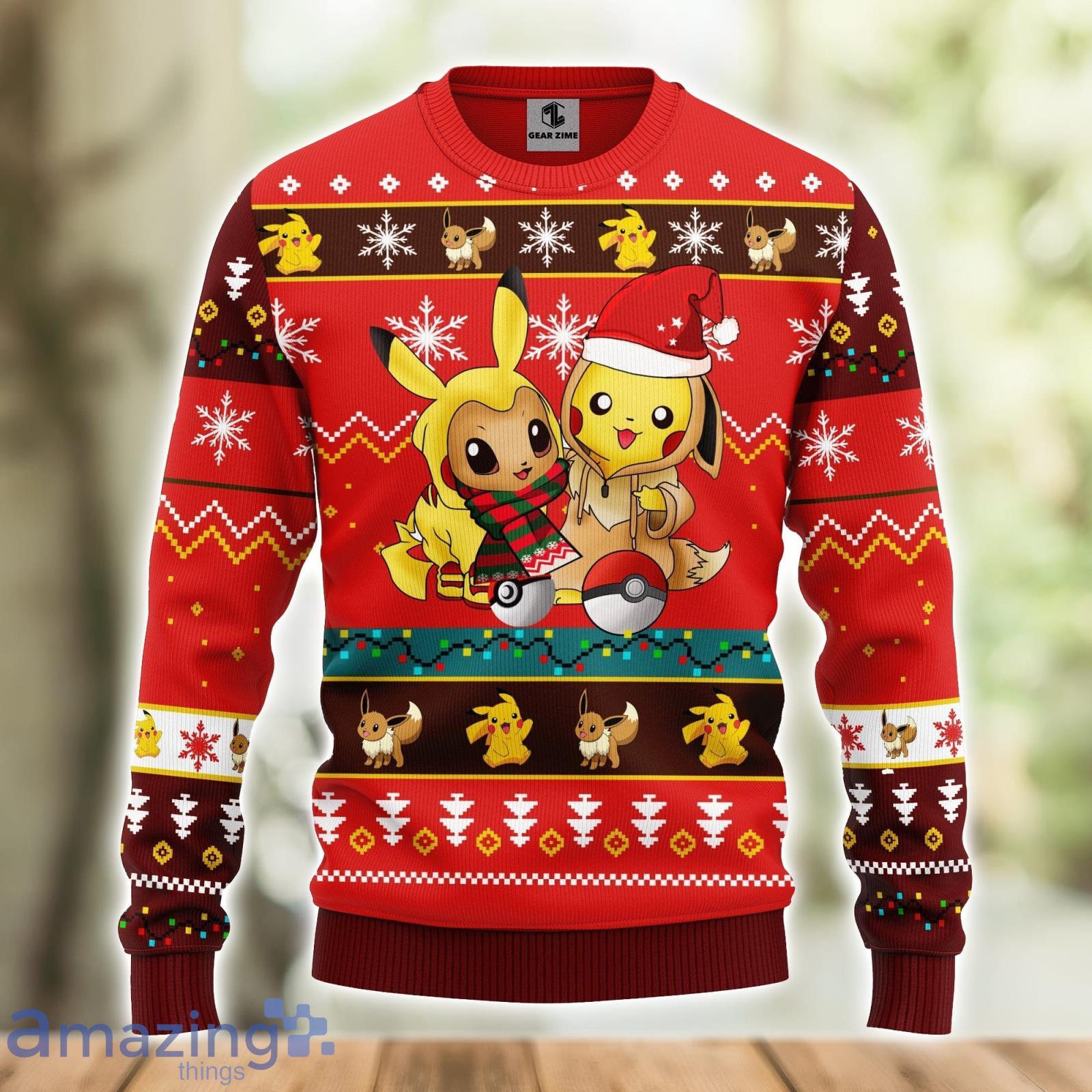 Pokemon discount sweater mens