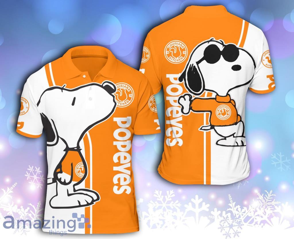 Popeyes Logo Snoopy Polo Shirt Gift For Men And Women Product Photo 1