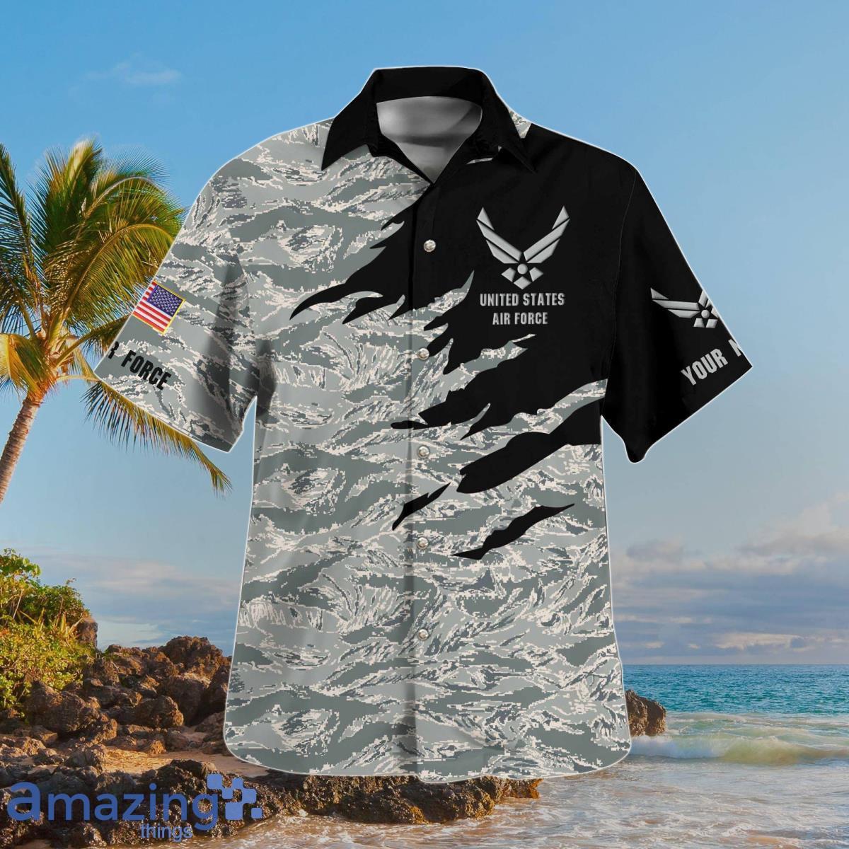 Premium Air Force Veteran Custom Name Hawaii Unique Gift For Family Product Photo 1