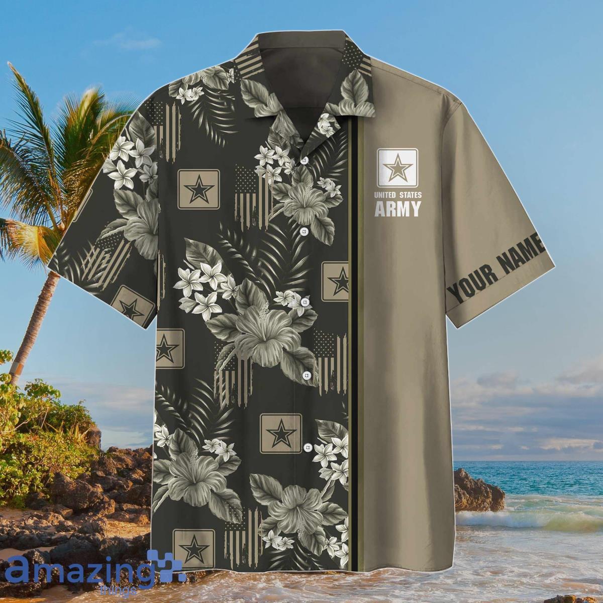 Premium Army Veteran Custom Name Hawaii Special Gift For Everyone Product Photo 1