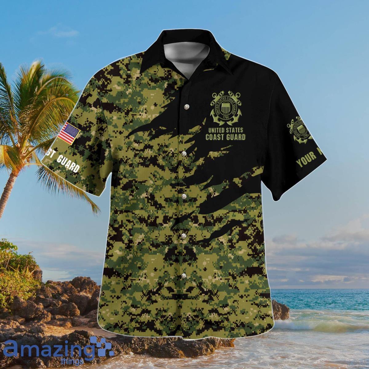 Premium Coast Guard Veteran Custom Name Hawaii Unique Gift For Family Product Photo 1 Premium Coast Guard Veteran Custom Name Hawaii Unique Gift For Family Product Photo 1