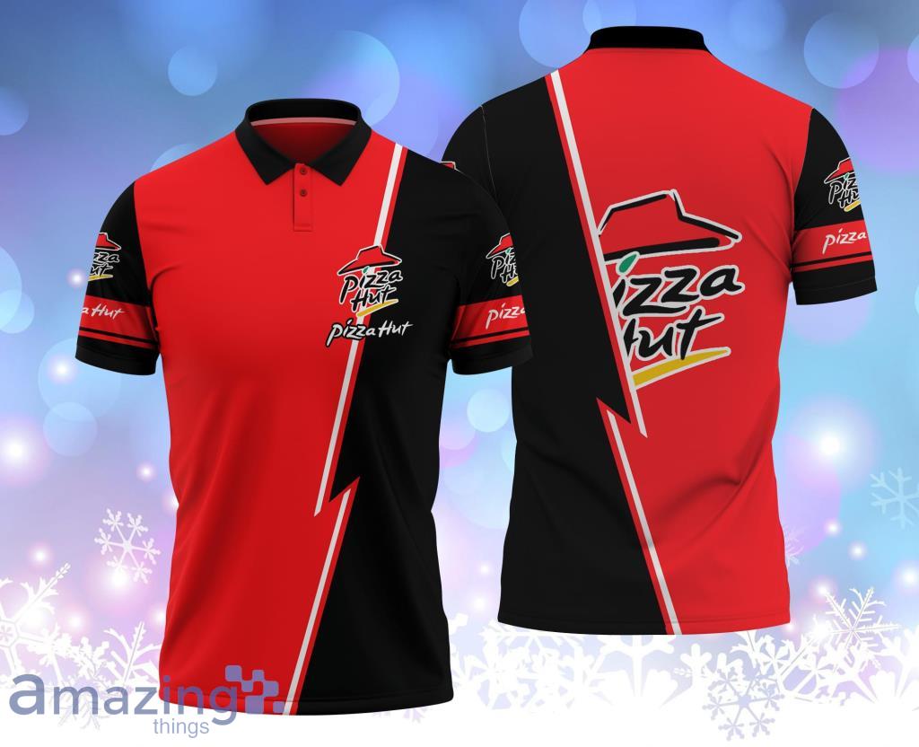 Printed Pizza Hut Polo Shirt Gift For Men And Women Product Photo 1