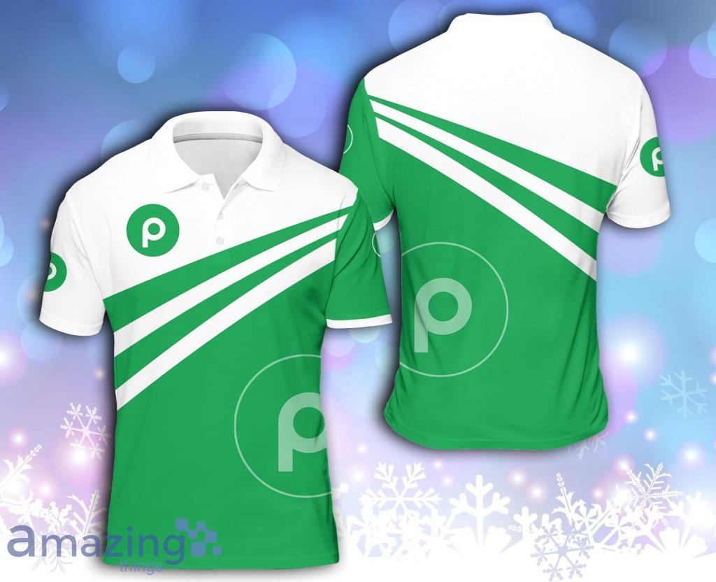 Publix Logo Whie And Green Polo Shirt Gift For Men And Women Product Photo 1