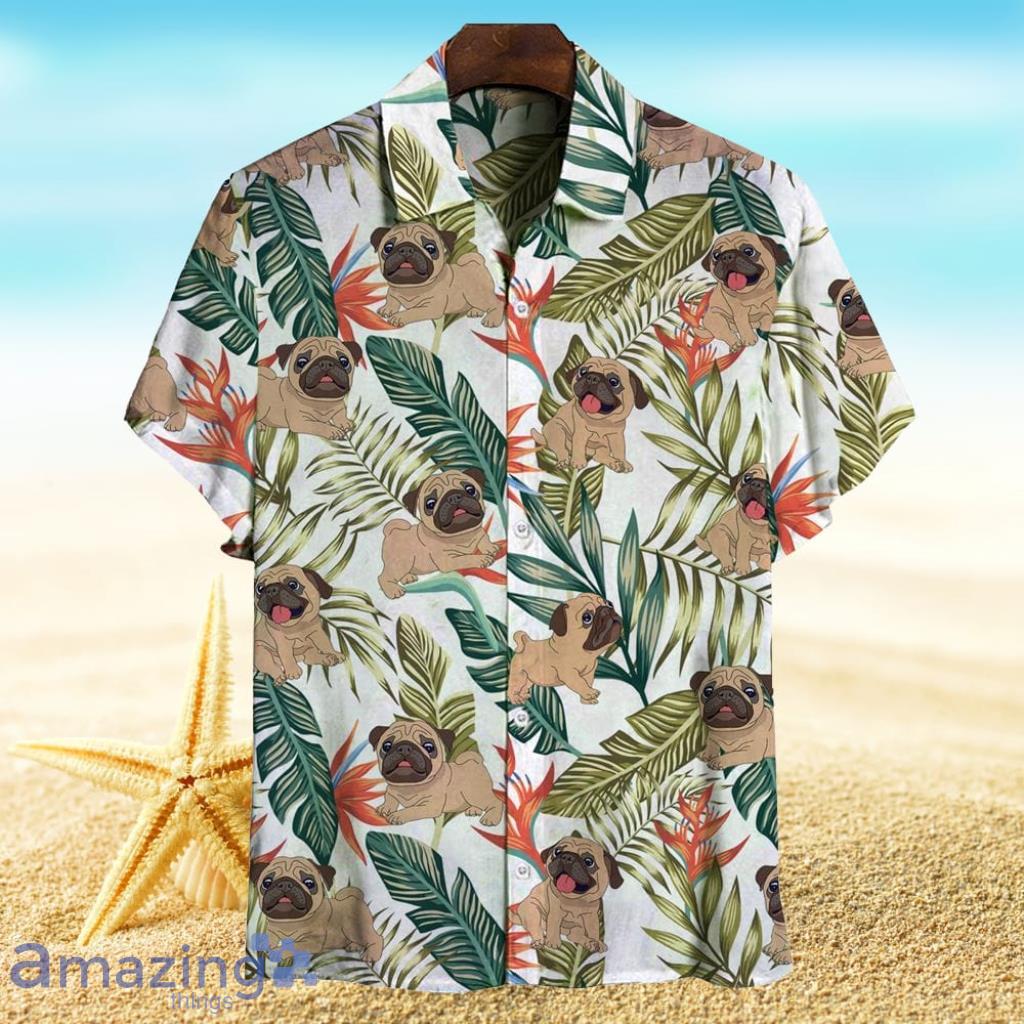 Pug Hawaiian Shirt Gift For Dog Lovers Product Photo 1