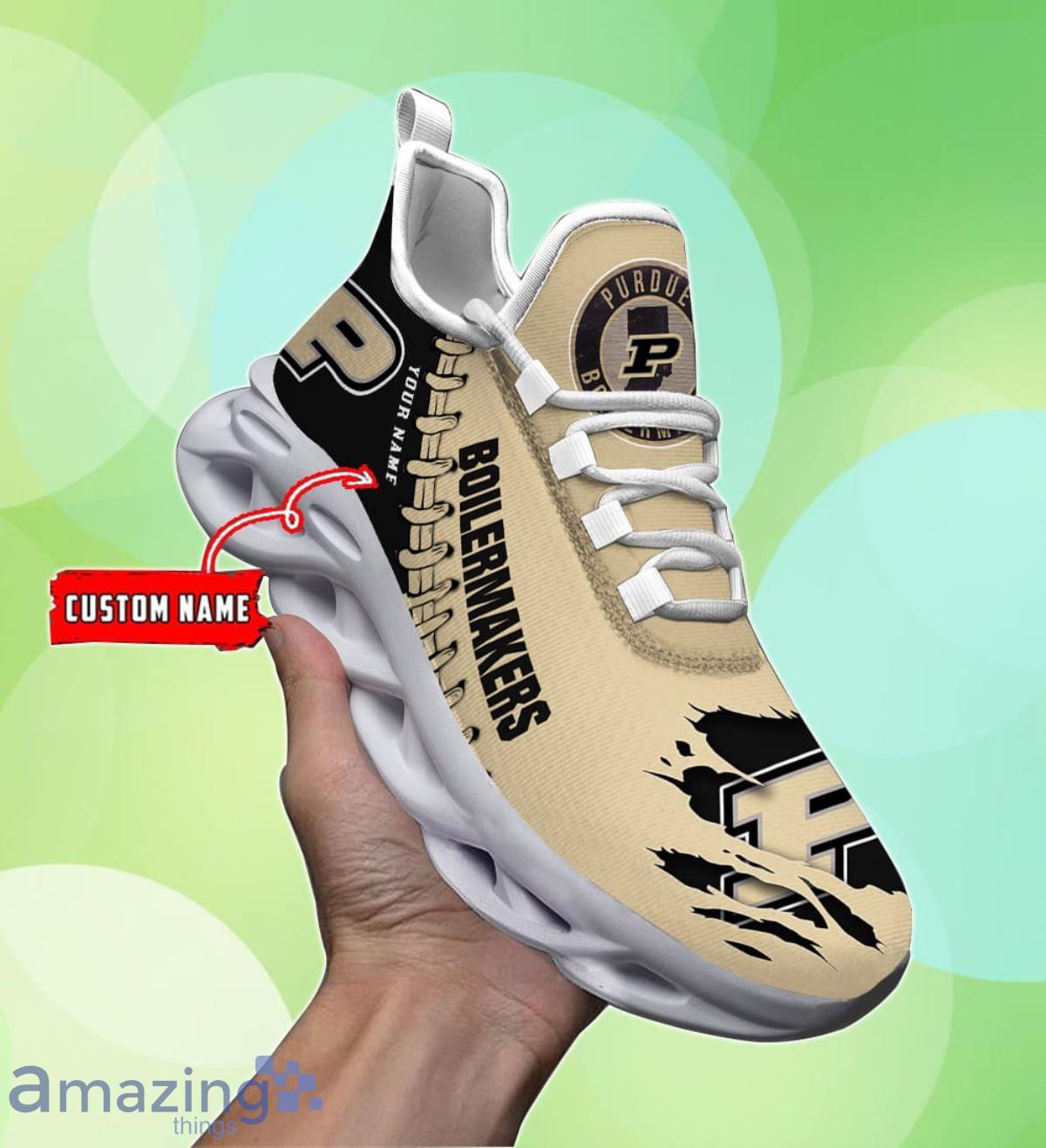 Purdue Boilermakers Personalized Max Soul Shoes Unique Gift For Men And Women Fans Product Photo 1