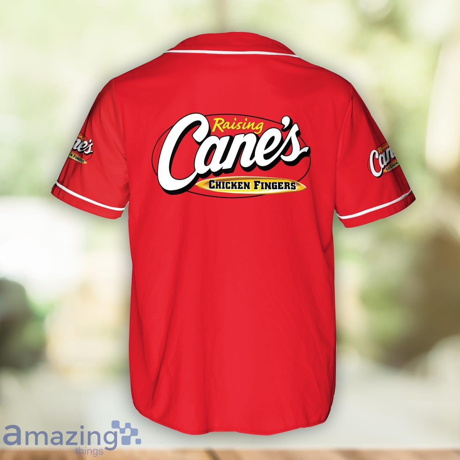 Raising Cane's Chicken Fingers Baseball Jersey Shirt Men And Women Sport Gift image Raising Cane's Chicken Fingers Baseball Jersey Shirt Men And Women Sport Gift