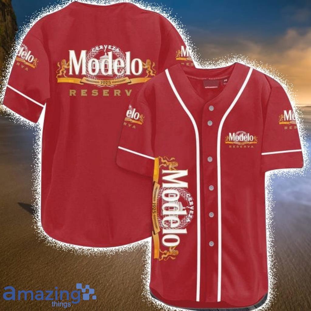 Red Modelo Reserva Tequila Baseball Jersey Shirt Gift For Men And Women