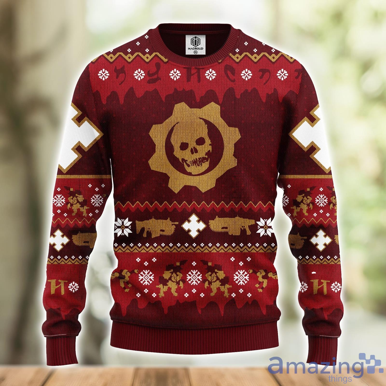 Pittsburgh Steelers Fans Skull Holiday Knitted Christmas Sweater