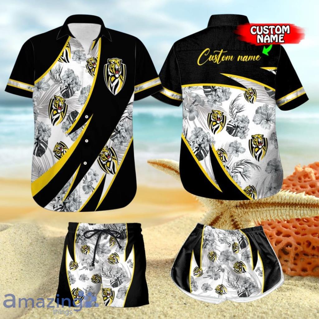 Richmond Tigers 3D Personalized Hawaiian Shirt And Shorts Gift For Men And Women Product Photo 1