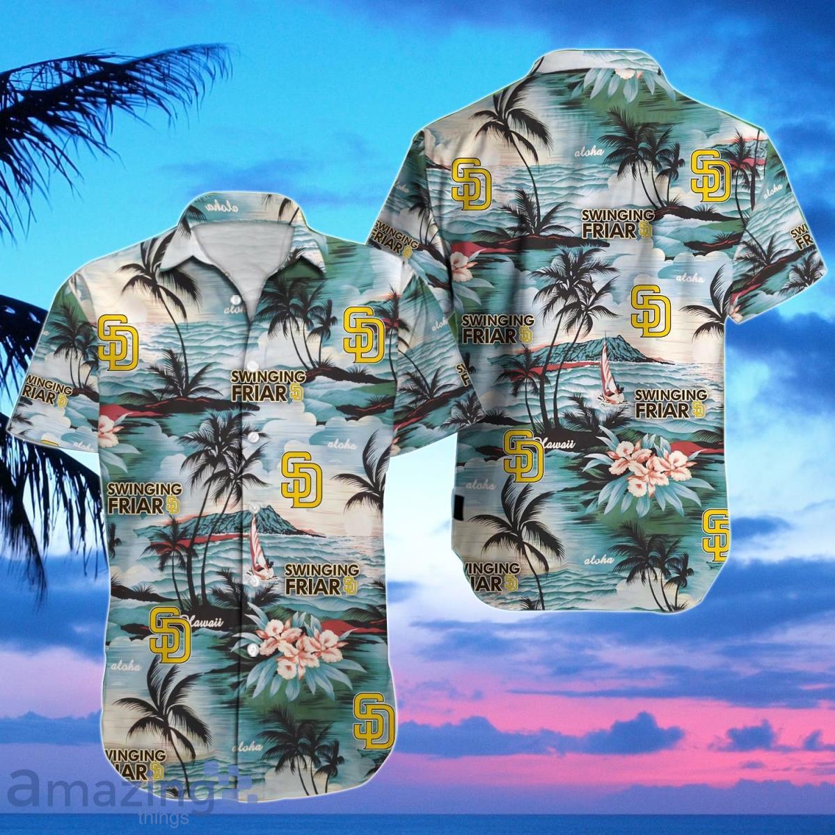 San Diego Padres Hawaiian Shirt Best Gift For Men And Women Fans Product Photo 1