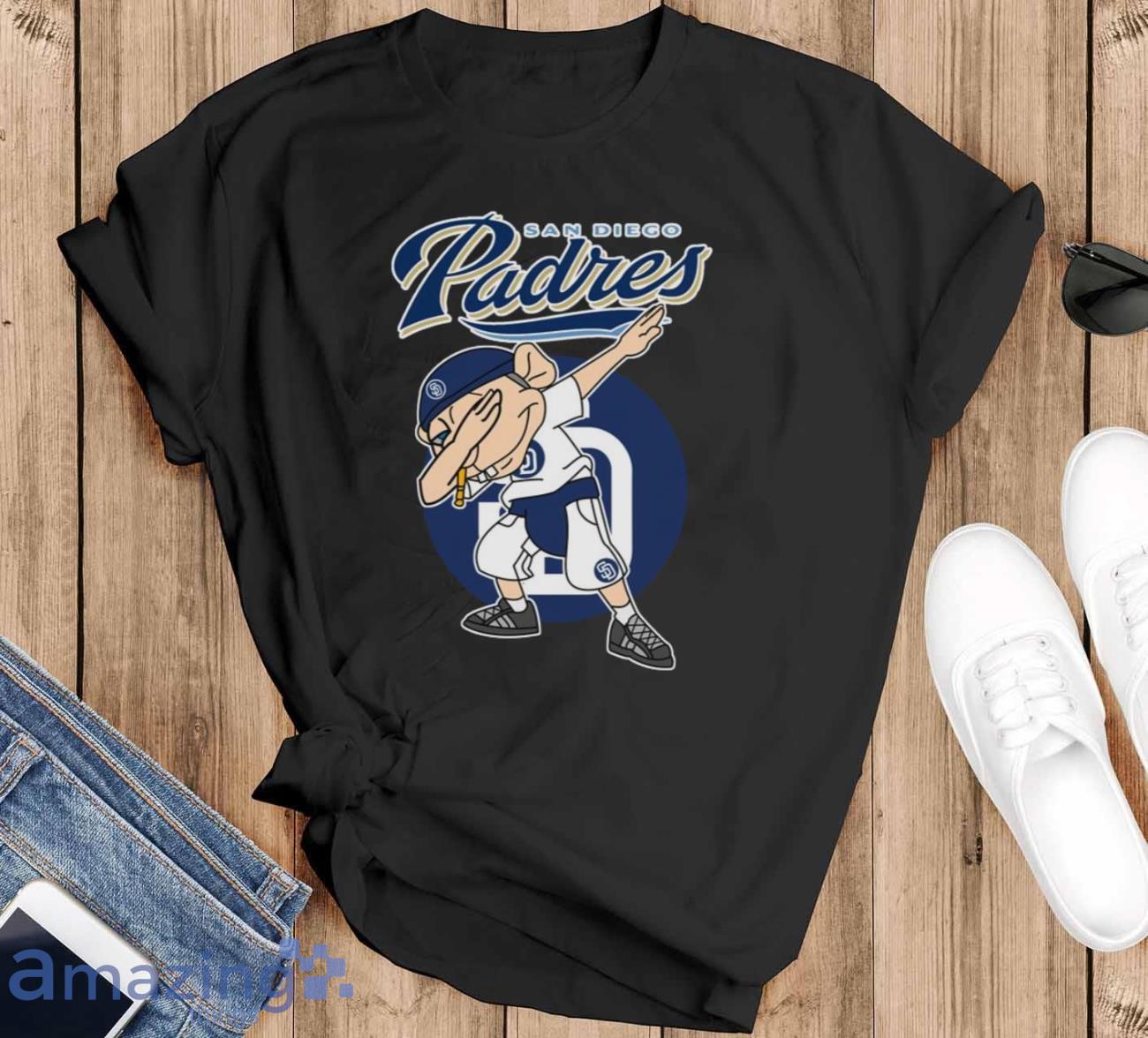 San Diego Padres MLB Baseball Jeffy Dabbing Sports T Shirt For Men