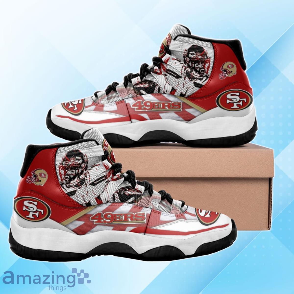 San Francisco 49ers Air Jordan 11 Sneakers Special Gift For Men And Women Fans Product Photo 1