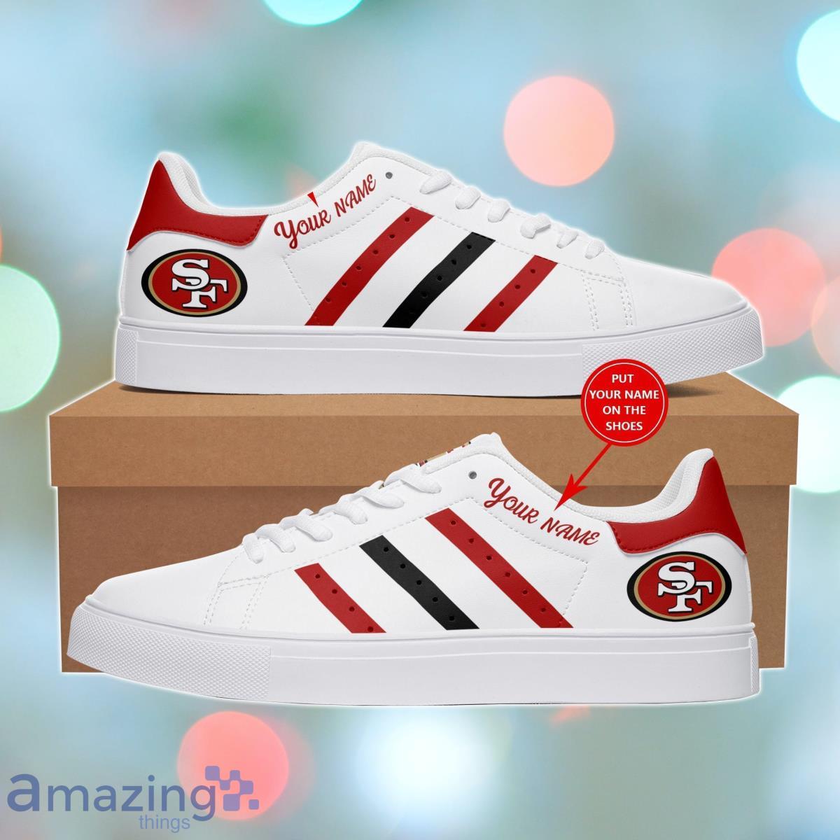 San Francisco 49ers Personalized Sneakers Impressive Gift For Men And Women Fans Product Photo 1