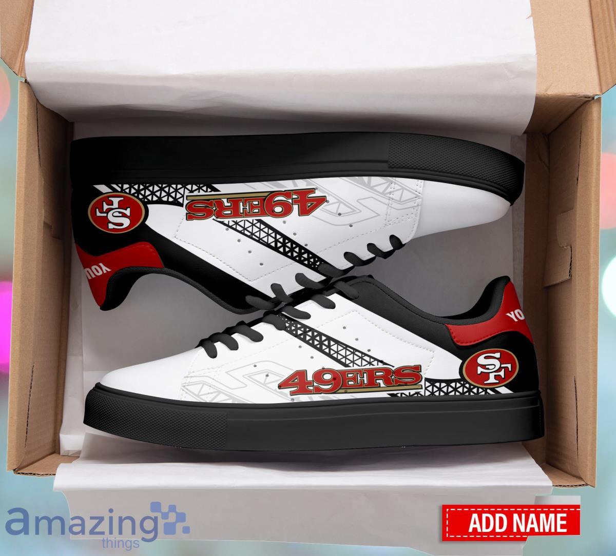 San Francisco 49ers Personalized Stan Smith Sneakers Impressive