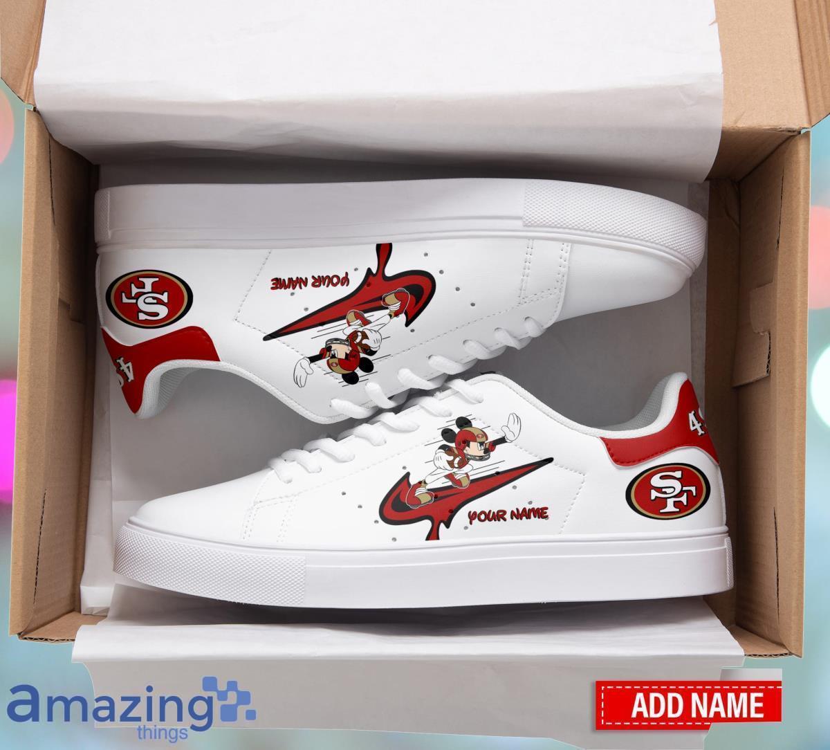 San Francisco 49ers Personalized Stan Smith Sneakers Unique Gift