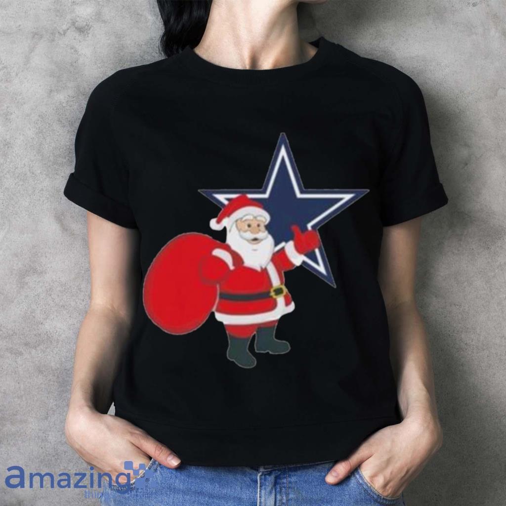 Santa Claus Dallas Cowboys Nfl Christmas Shirt