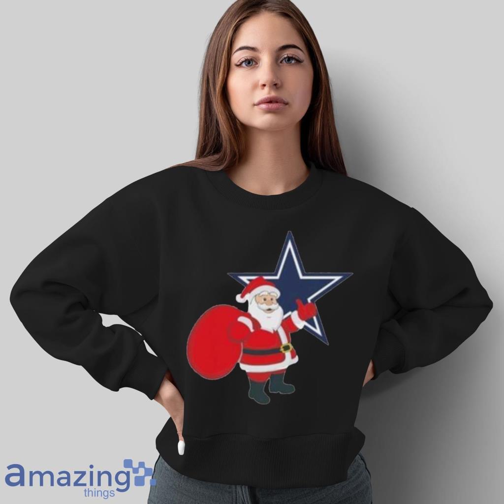 Santa Claus Dallas Cowboys Nfl Christmas Shirt