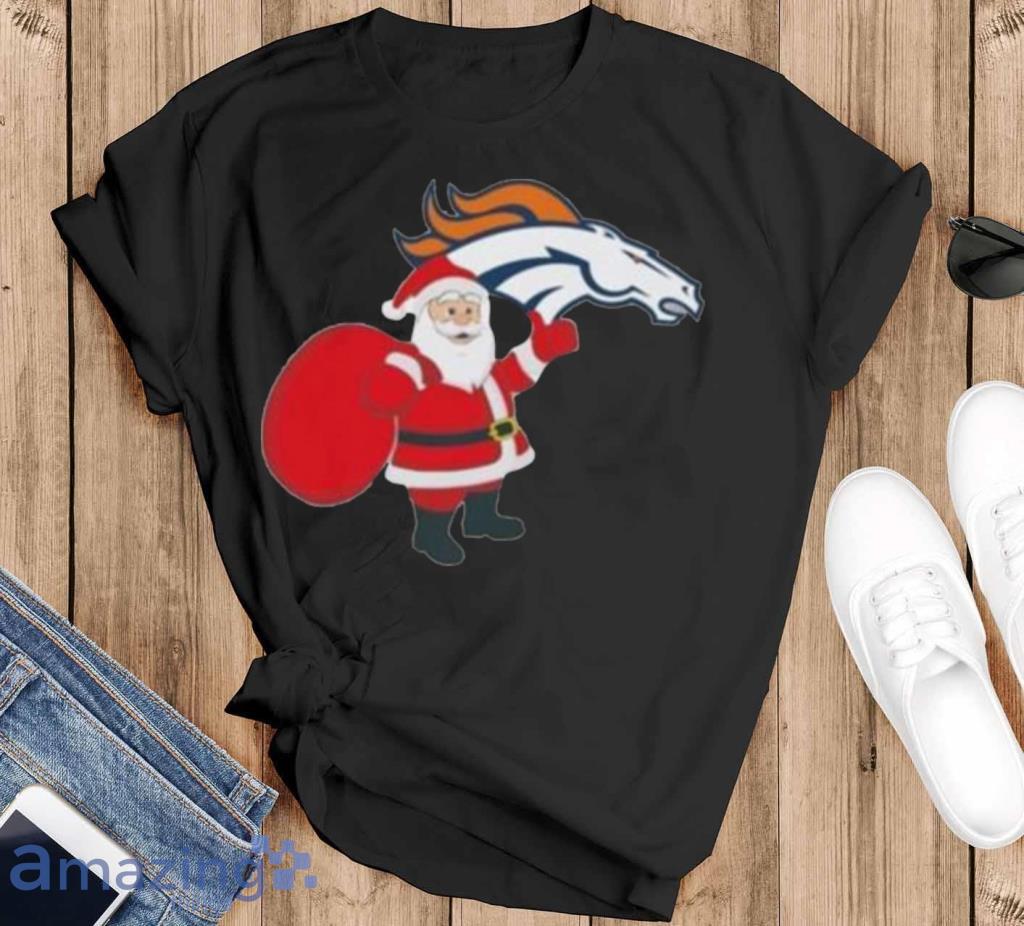 Santa Claus Denver Broncos Nfl Christmas Shirt