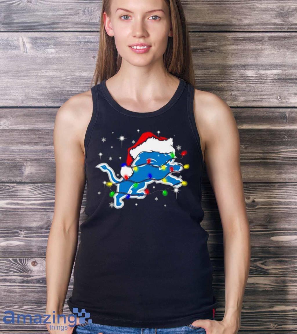 Detroit Lions Women's Tank Sleeveless T-shirt V-neck Vest Tops Love Style