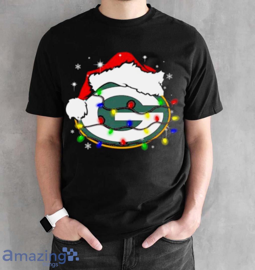 Santa Pittsburgh Steelers Logo Lights Christmas Shirt