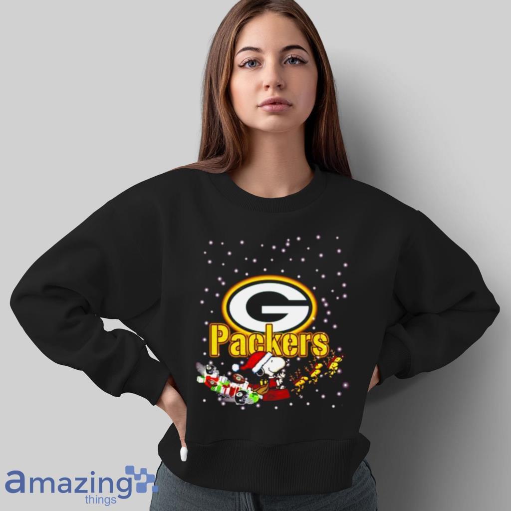 Santa Snoopy Riders Christmas Shirt, Packers Gift, Green Bay Packers  Woodstock Design - Best Gifts For Your Loved Ones