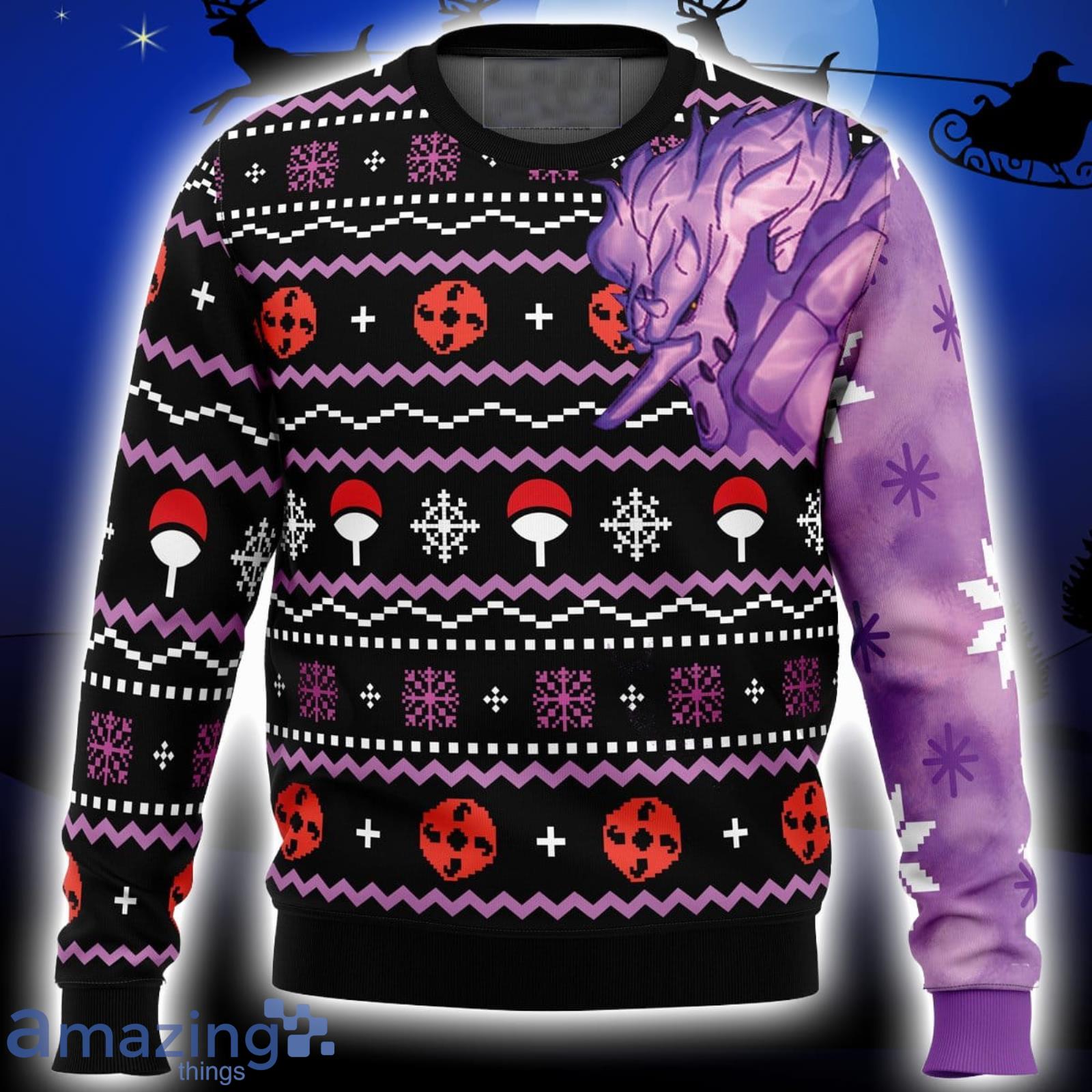 Sasuke Susanoo Naruto Xmas Ugly Christmas Sweater Christmas Gift For Men And Women Product Photo 1