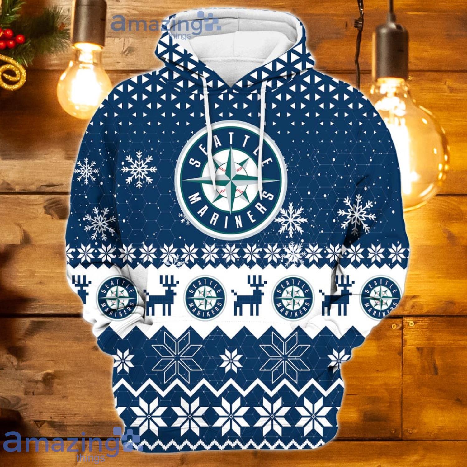 Seattle Mariners Pullover Unisex 3D Hoodie, Seattle Mariners Gift