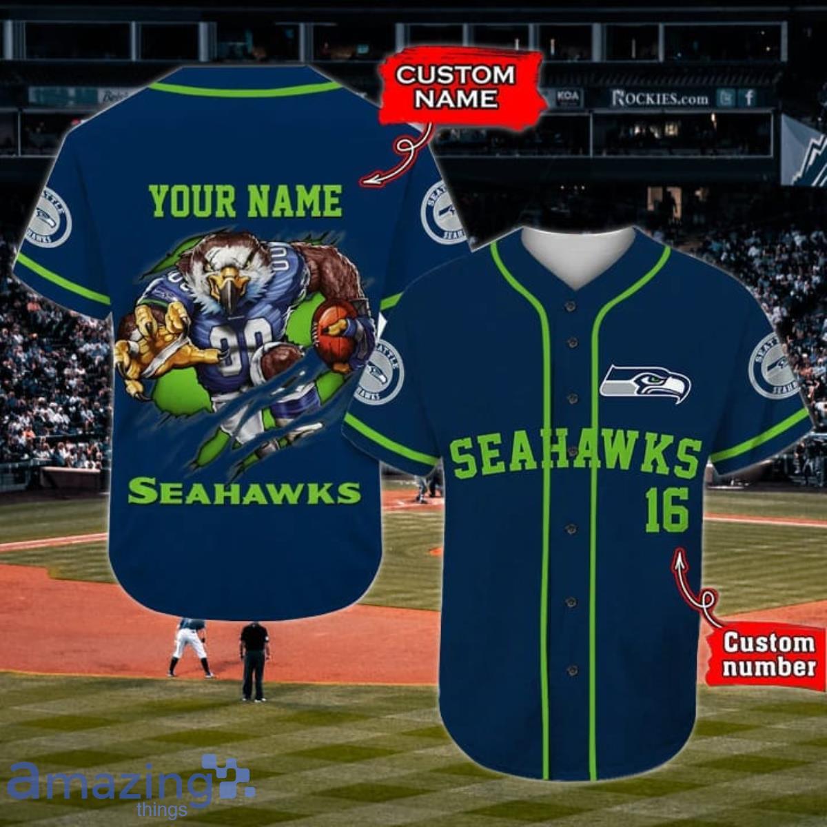 custom nfl jersey seahawks