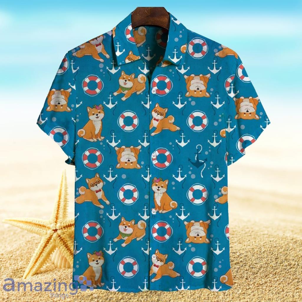 Shiba Inu Hawaiian Shirt Tropical Lover Xmas Gift Product Photo 1