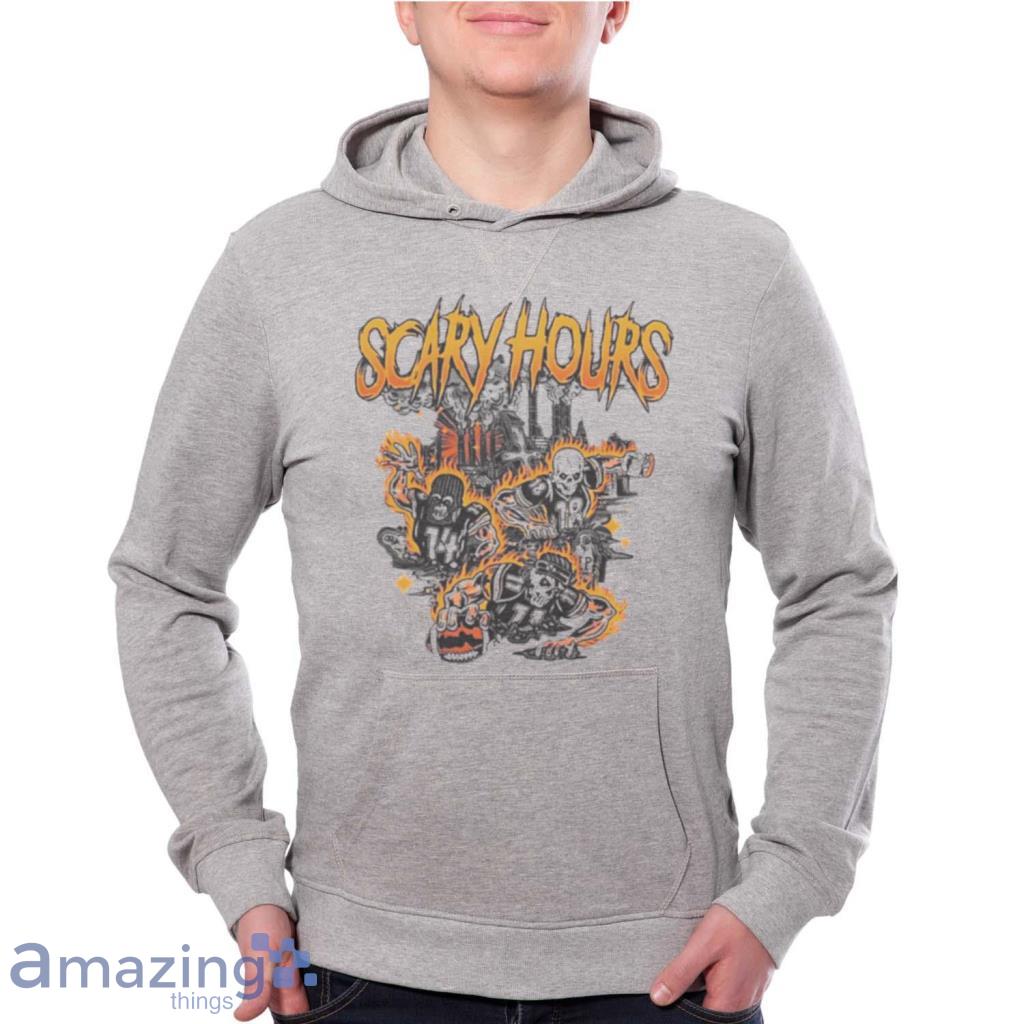 Skeletons-Scary-Hours-Halloween-2022-shirt Product Photo 1