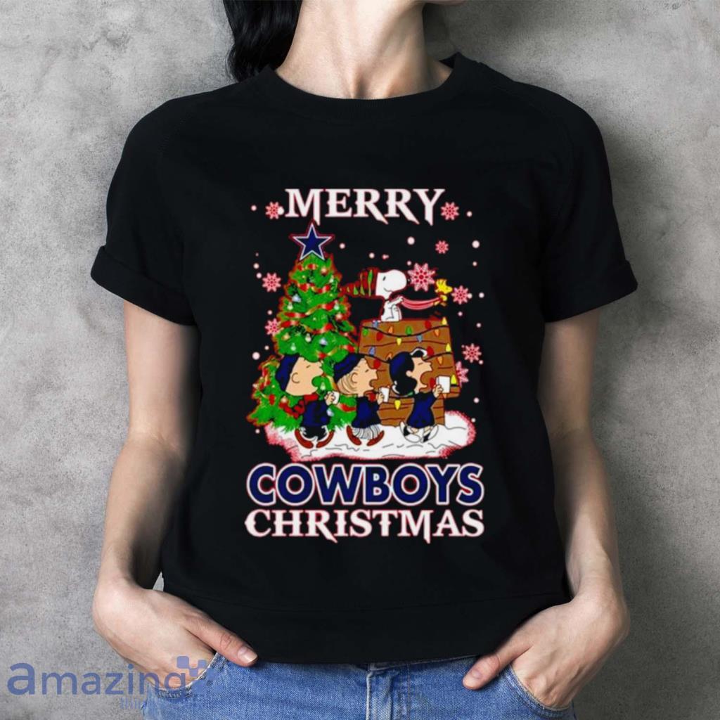 Dallas Cowboys Christmas Shirt Merry Christmas Santa T-shirt