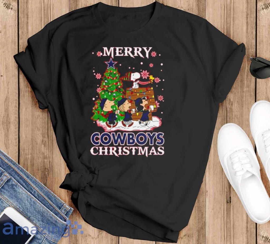 Snoopy and Friends Merry Dallas Cowboys Christmas shirt, hoodie, sweater,  long sleeve and tank top