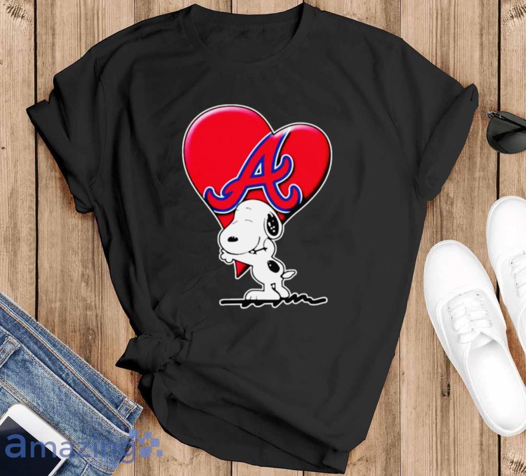 Official snoopy Atlanta Braves Peace Love Braves Shirt, hoodie