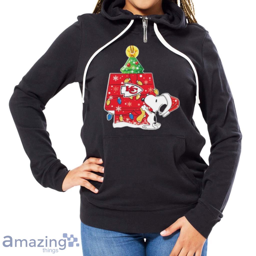 Snoopy Santa Hat Kansas City Chiefs Christmas shirt, hoodie