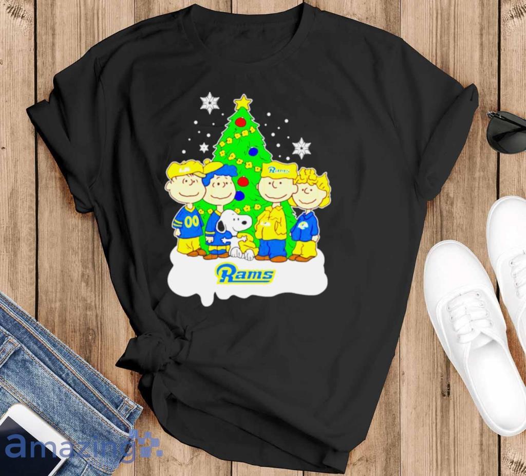 Snoopy Los Angeles Rams Christmas Shirt