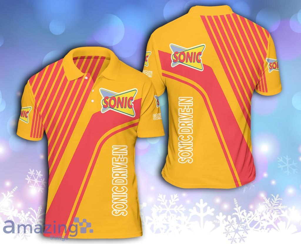 Sonic Drive-In Logo Orange Polo Shirt Gift For Men And Women Product Photo 1