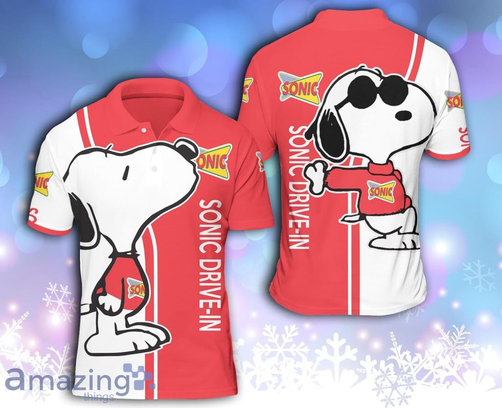 Sonic Drive-In Snoopy Polo Shirt Gift For Men And Women Product Photo 1