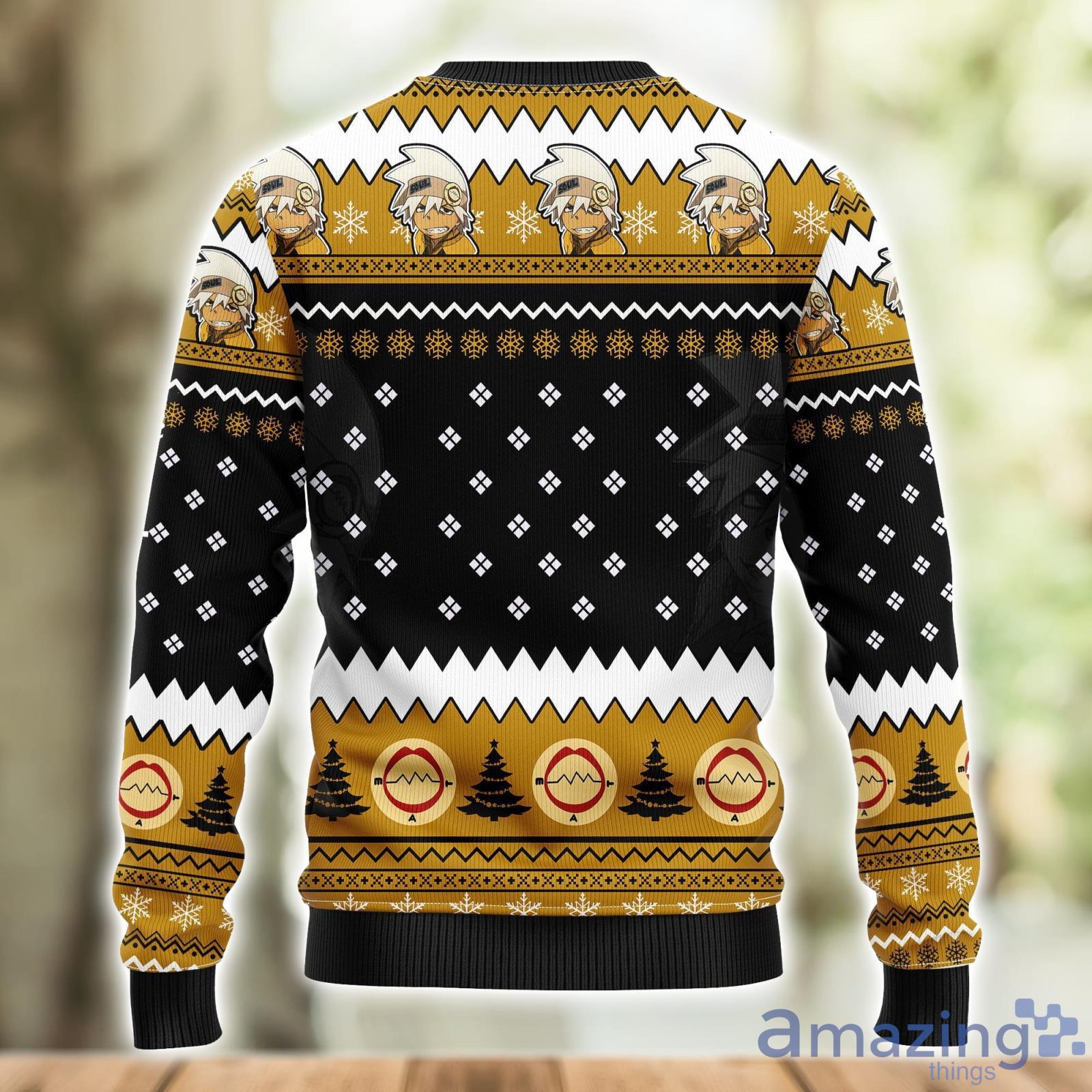 Men's Pittsburgh Steelers Black/Gold Light Up Ugly Sweater