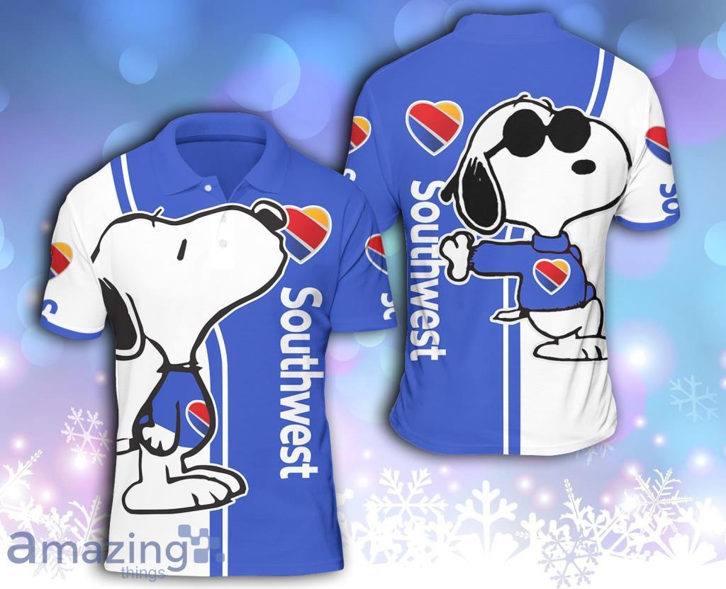 Southwest Airlines Snoopy Polo Shirt Gift For Men And Women