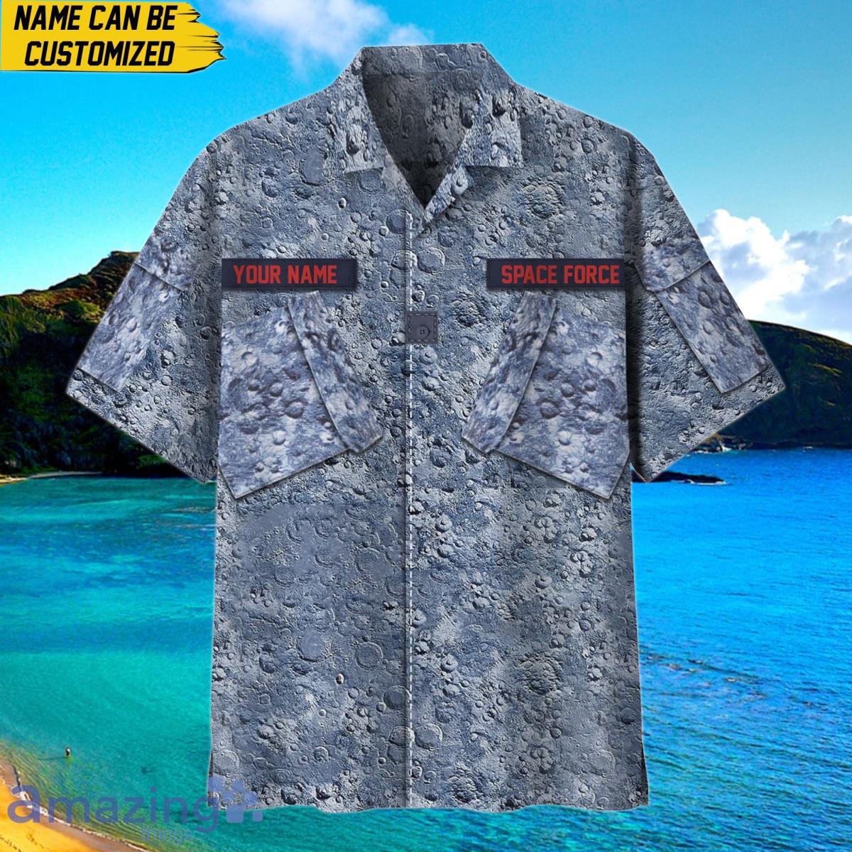 Space Force Premium Personalised US Veteran Hawaii Shirt Style Gift Product Photo 1 Space Force Premium Personalised US Veteran Hawaii Shirt Style Gift Product Photo 1