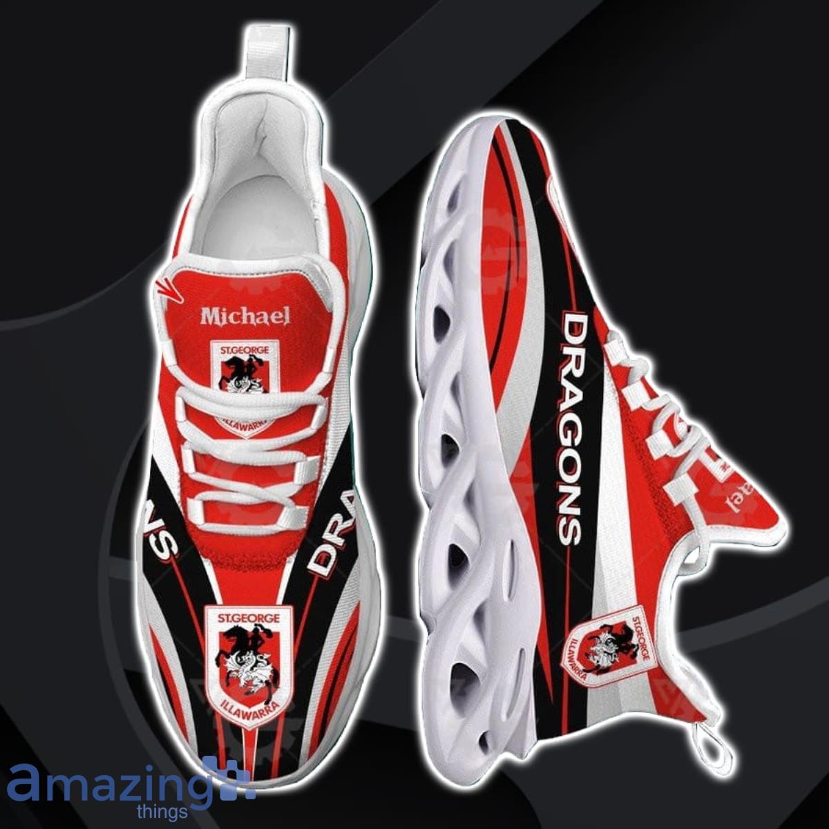 St. George Illawarra Dragons Custom Name NRL Impressive Gift For Men And Women Fans Product Photo 1