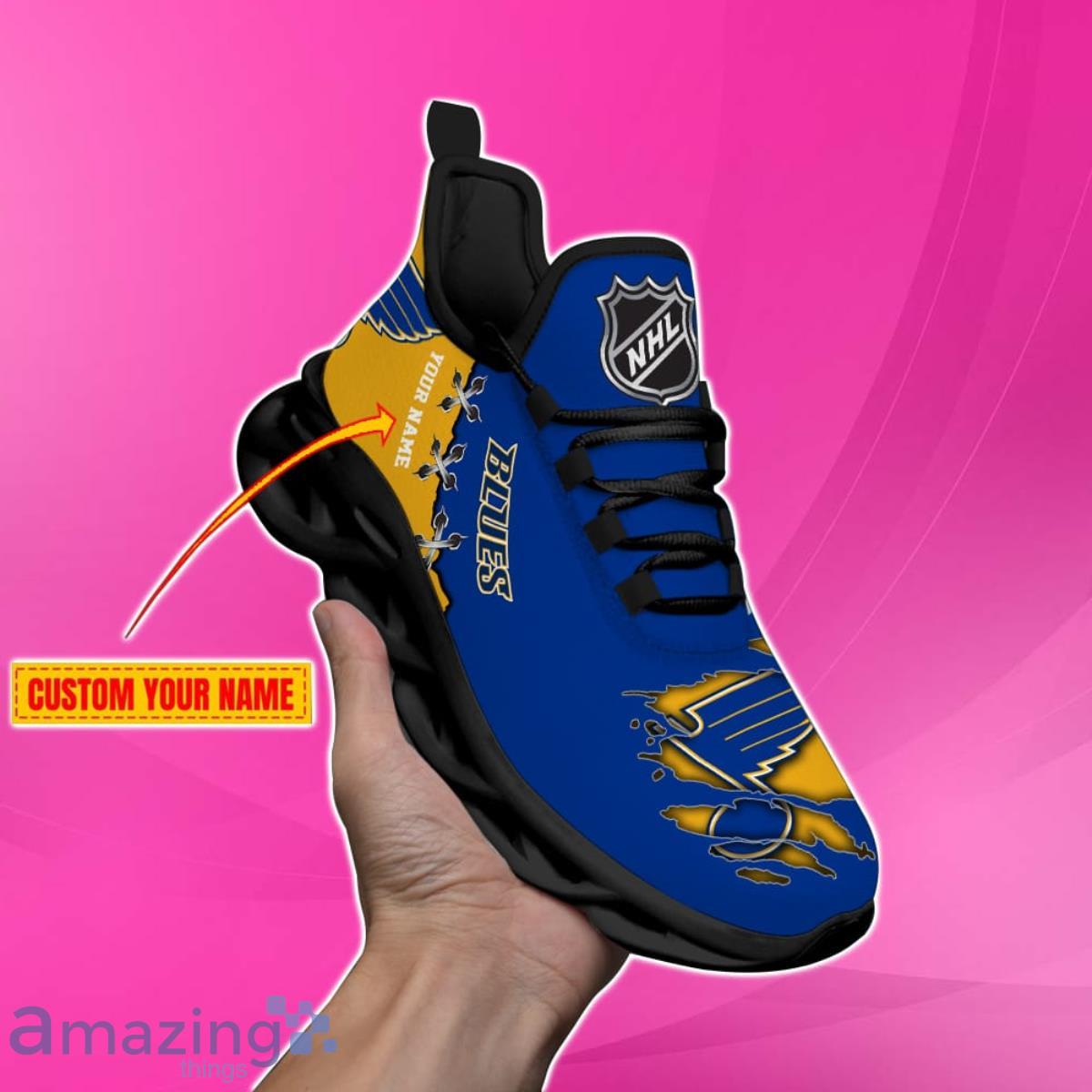 St Louis Blues NHL Max Soul Shoes in 2023  Running sport shoes, Sports  shoes, Sneakers