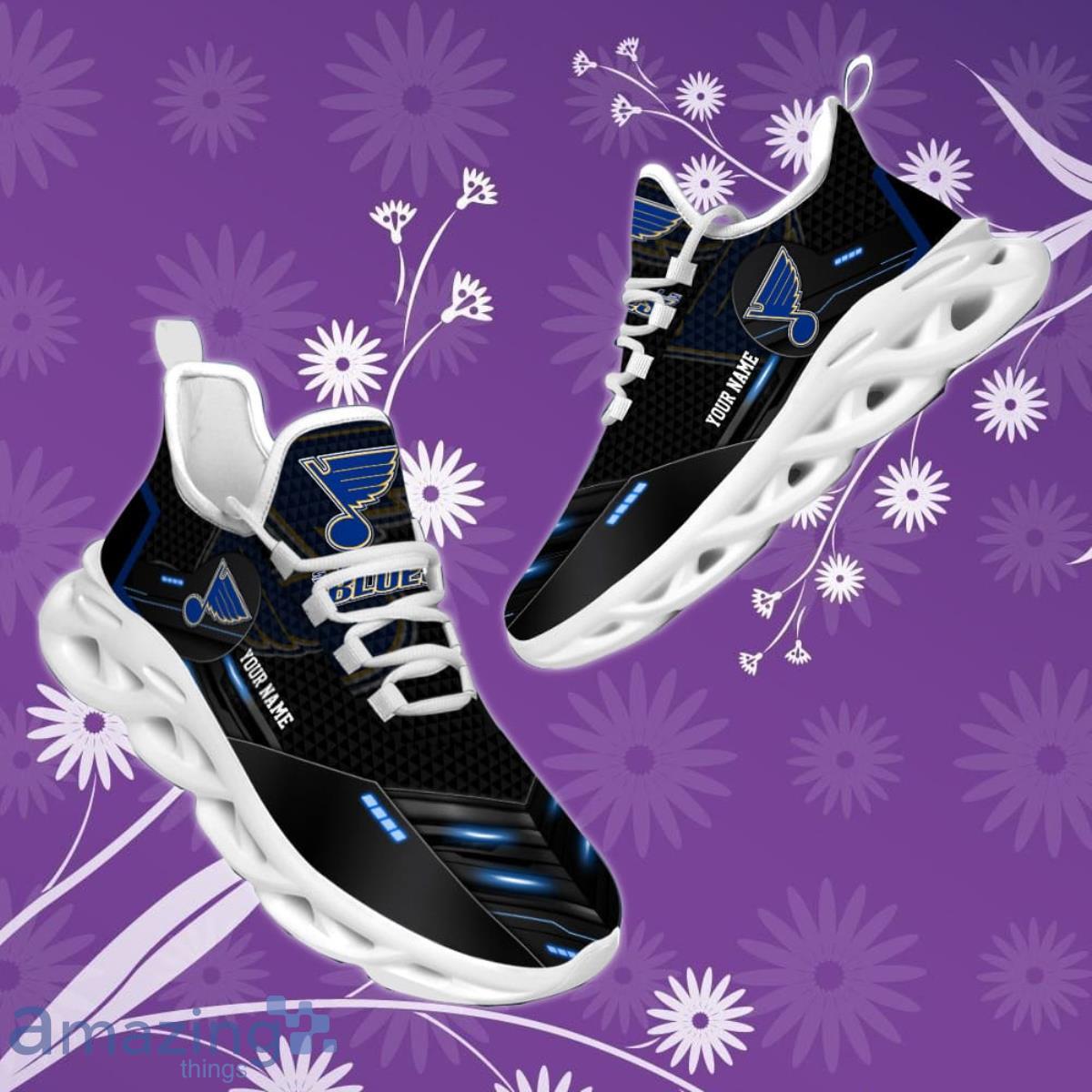 St . Louis Blues-Personalized NHL Max Soul Shoes Best Gift For Men
