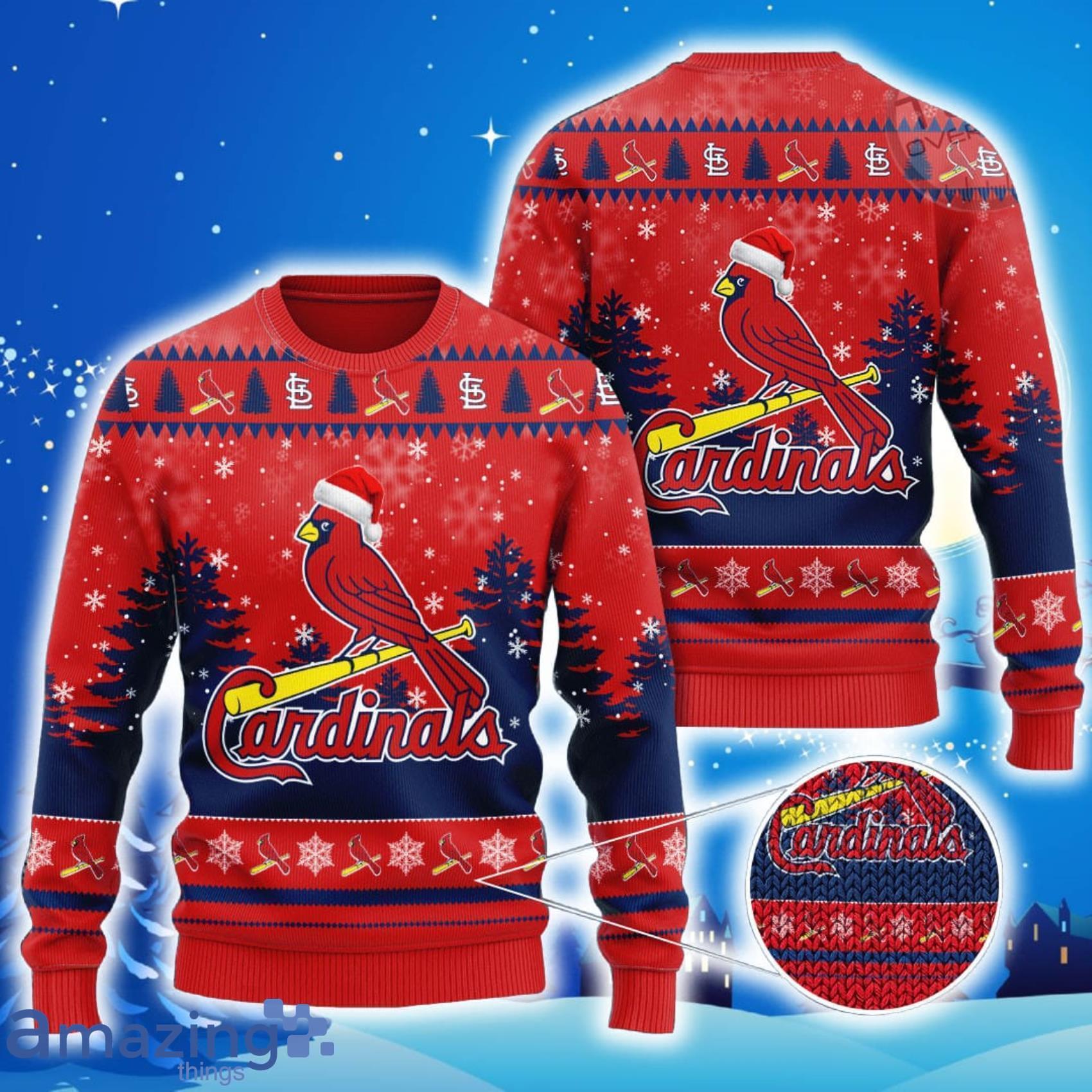 St Louis Cardinals “Farewell Tour” All Over Print Christmas Knitting Ugly  Sweater