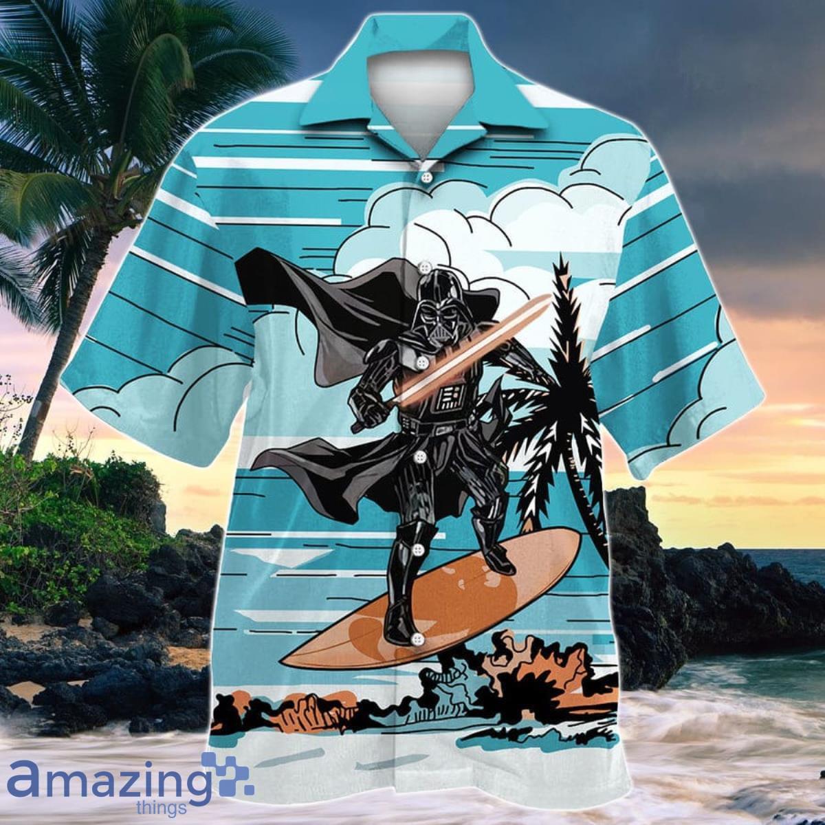 STAR WARS DARTH VADER SURFING Hawaii Shirt Impressive Gift For Men And Women Product Photo 1