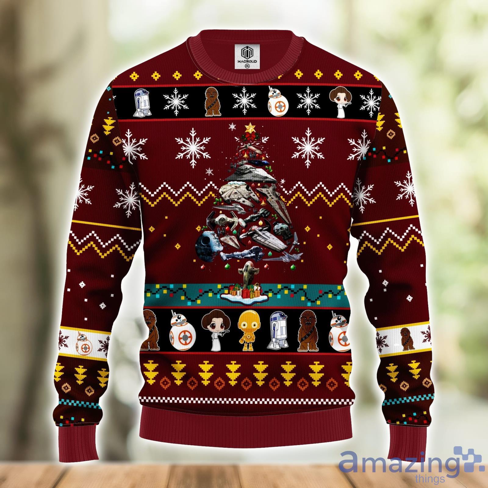 Star wars christmas store sweater womens