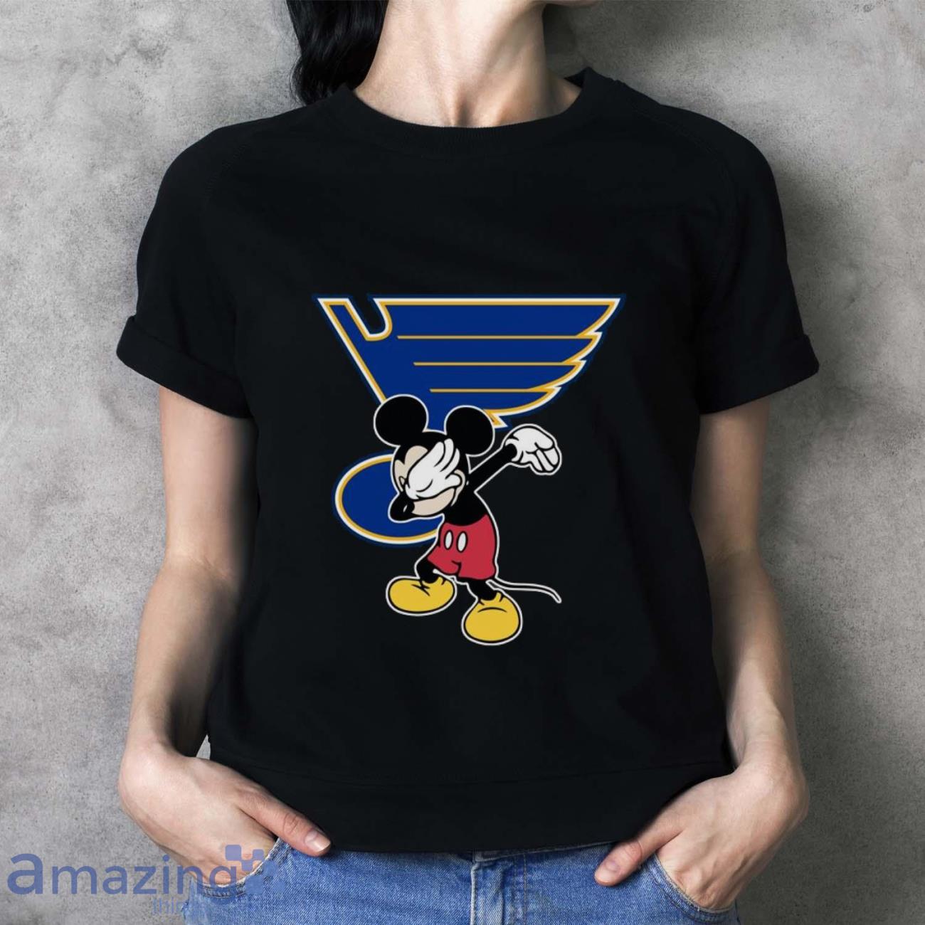 St.Louis Blues NHL Hockey Dabbing Mickey Disney Sports T Shirt For Men And  Women