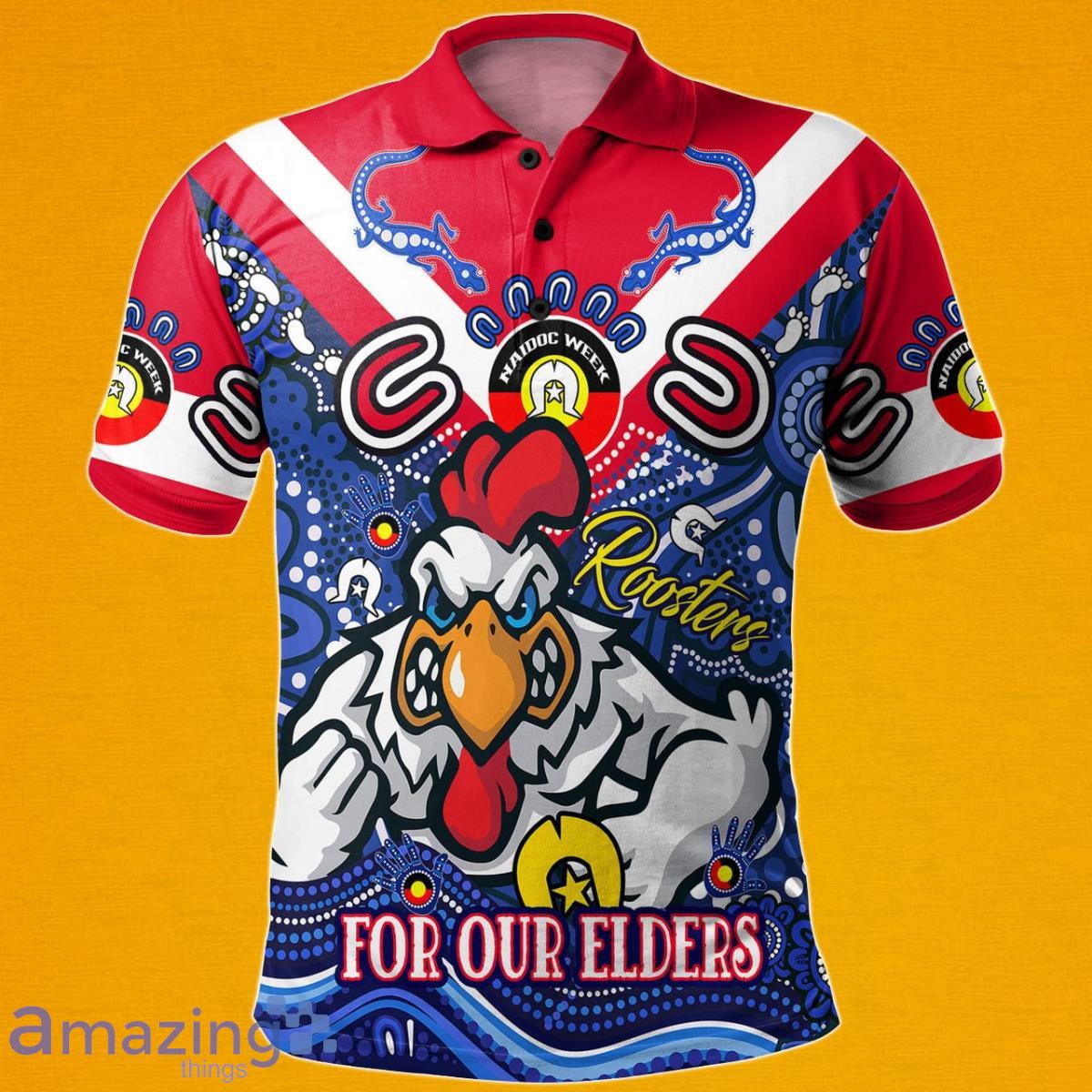 Sydney Roosters NRL Australia Naidoc Week Polo Shirt Best Gift For Fans Product Photo 1