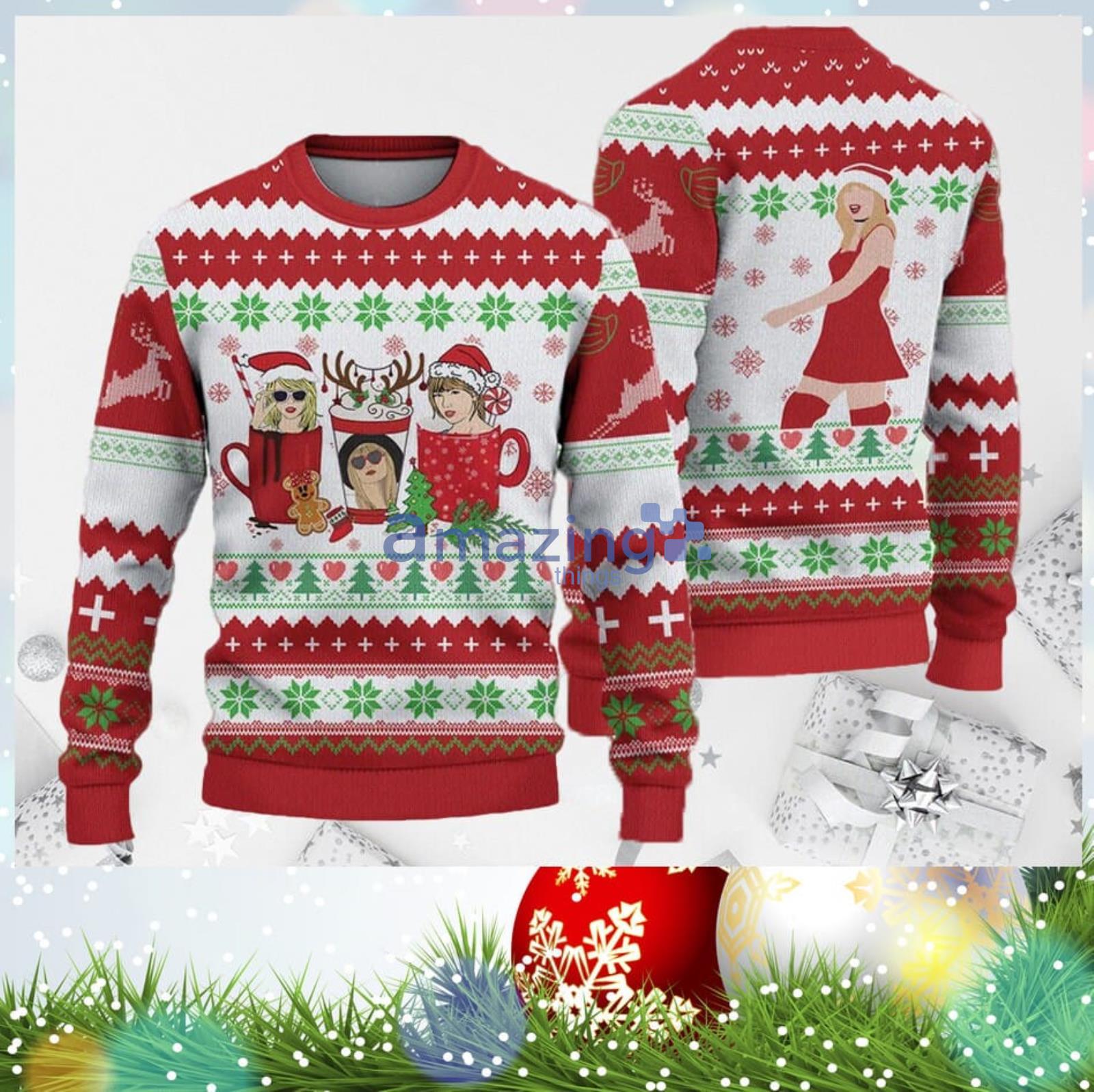 T SwiftLove Christmas 3D Ugly Christmas Sweater Unisex Men And Women Christmas Gift Product Photo 1