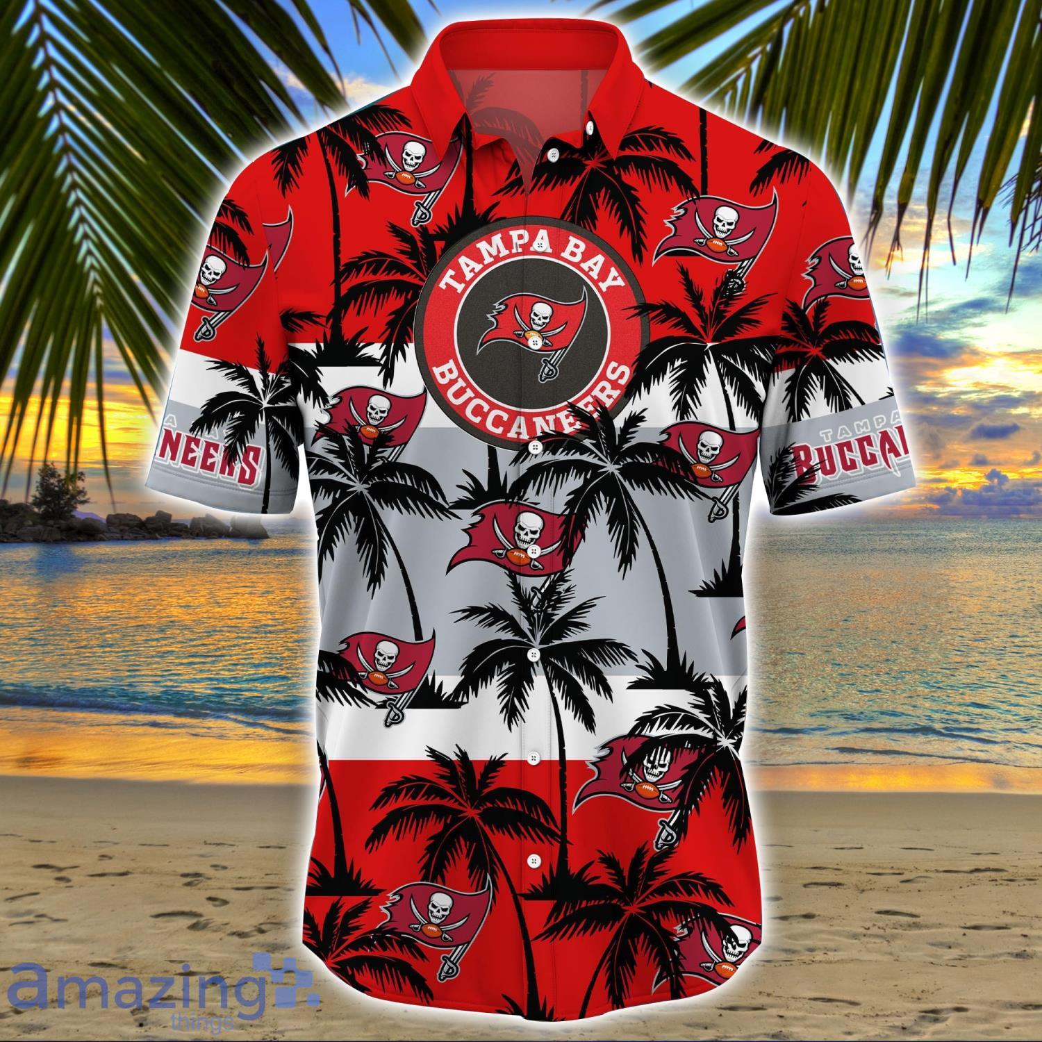 NFL Tampa Bay Buccaneers Tropical Floral Hibiscus Hawaiian Shirt - The best  gifts are made with Love